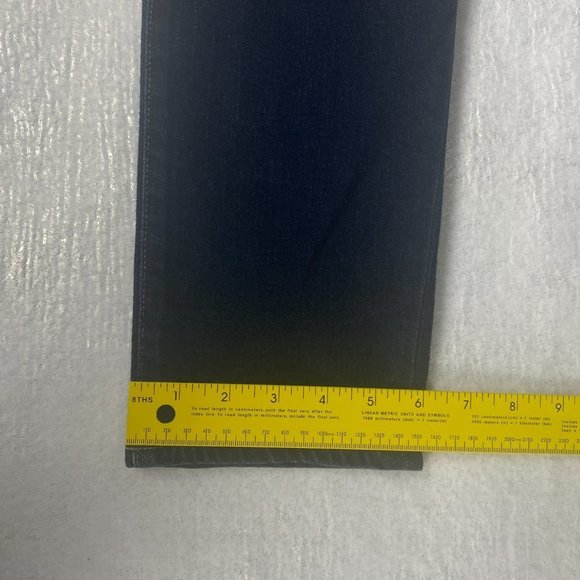 Gap‎ Jeans Women 29 Mid Rise Real Straight Blue Stretch - Picture 10 of 13